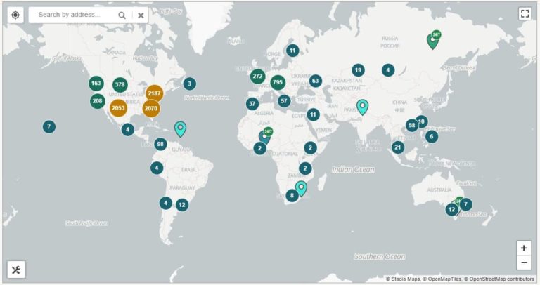 Er zijn inmiddels meer dan 8.000 Bitcoin ATM's verspreid over de wereld