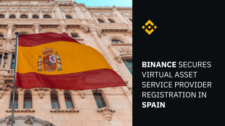 Binance secures Virtual Asset Service Provider registration in Spain