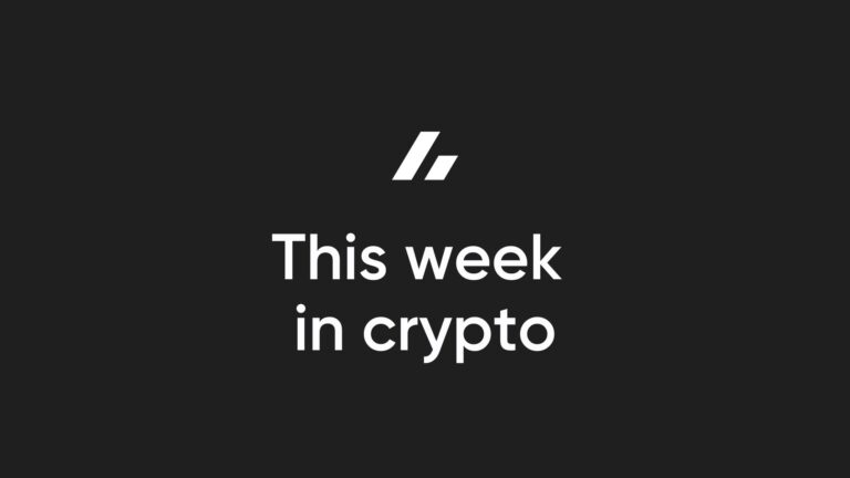 This Week in Crypto – 25th of May
