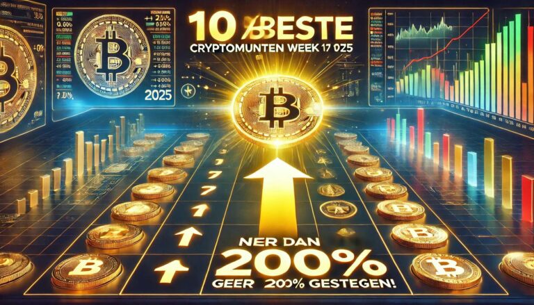10 Beste cryptomunten 2025 - Week 17