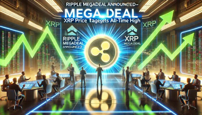 Ripple’s megadeal stuwt XRP koers verwachting naar recordhoogte