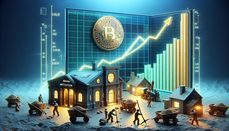 Bitcoin rally door minder miners en groeiend institutioneel kapitaal