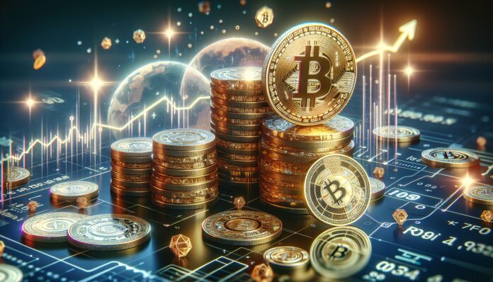 Goudprijs breekt record, verwacht Bitcoin stijging 2024