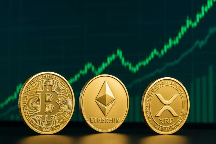 Crypto stijgt: Bitcoin, Ethereum & XRP omhoog na akkoord VS