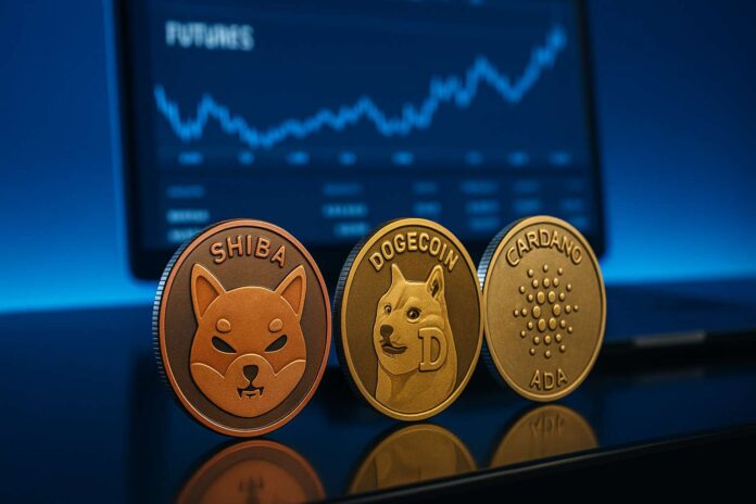 Coinbase lanceert futures voor Shiba Inu, Dogecoin en Cardano