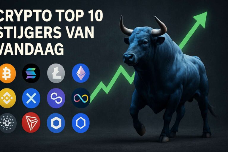 Top 10 beste crypto's van vandaag - Tensor koers knalt omhoog!