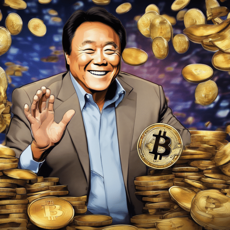 Robert Kiyosaki adviseert: Slim beleggen tijdens Bitcoin dip