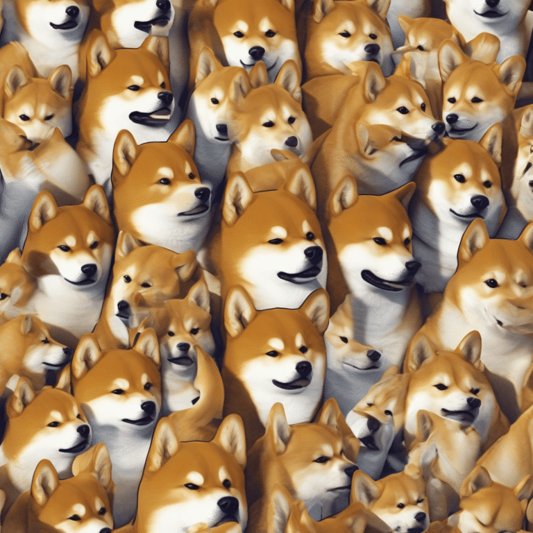 Shiba Inu (SHIB) nadert historische grens van 80 biljoen tokens