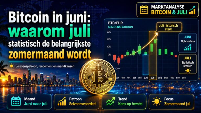 Bitcoin koersverwachting: wordt juli beter na een zwakke juni?
