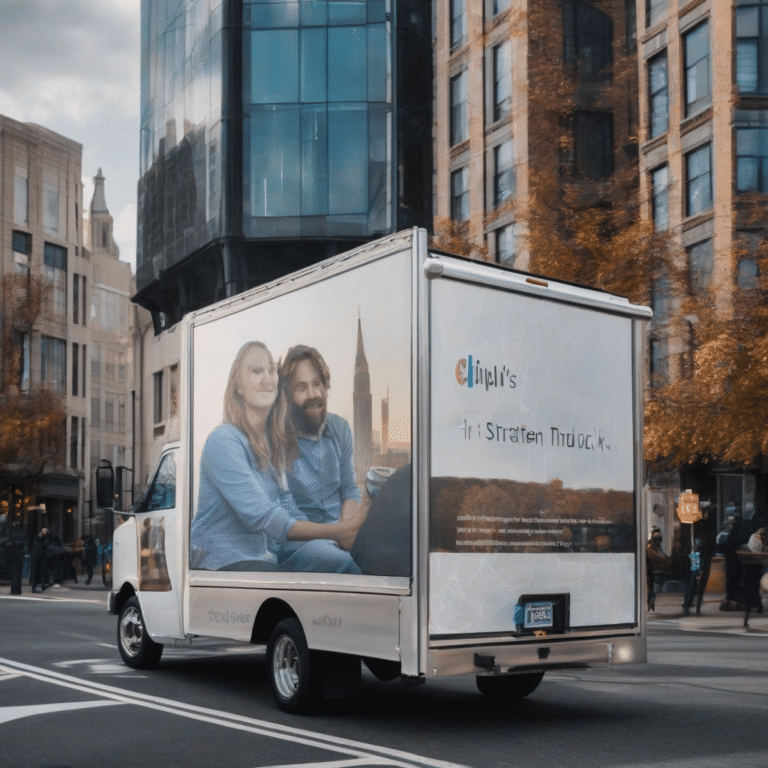 Ripple's ‘Clarity Truck’ rijdt door de straten van D.C.